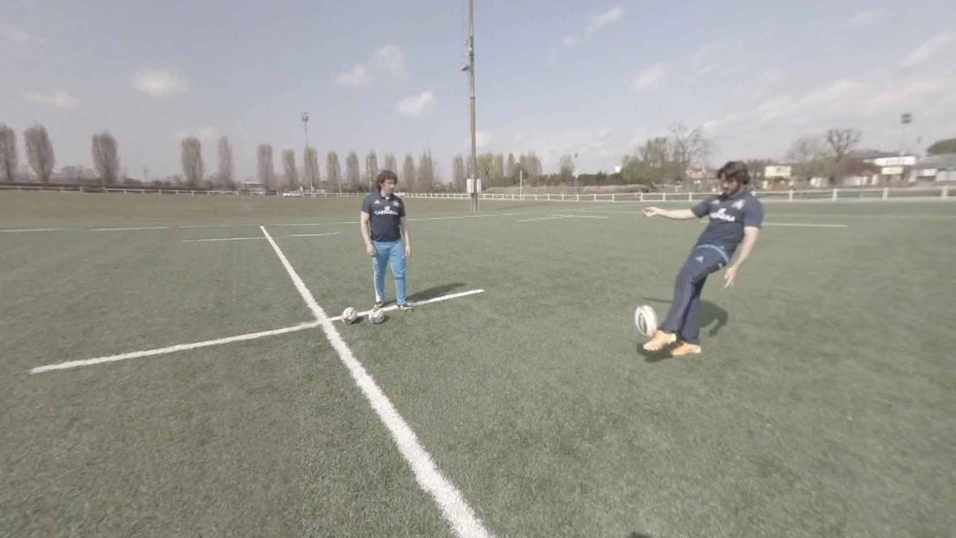 Rugby calcio tattico Video VR